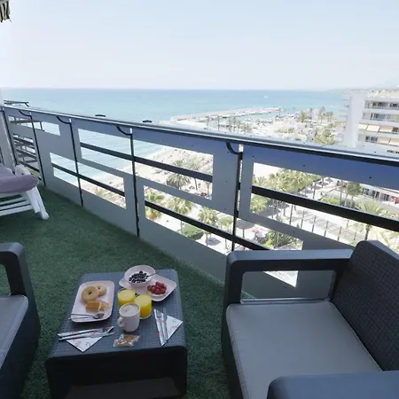 公寓 La Mar De Venus - Luxury Views In Puerto Deportivo 马尔韦利亚